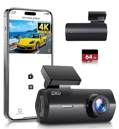 Cmara de Coche WiFi Dashcam UHD 4K