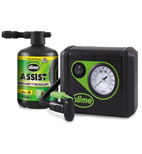 Reparaci�n de Pinchazos, incluye sellante y bomba de aire