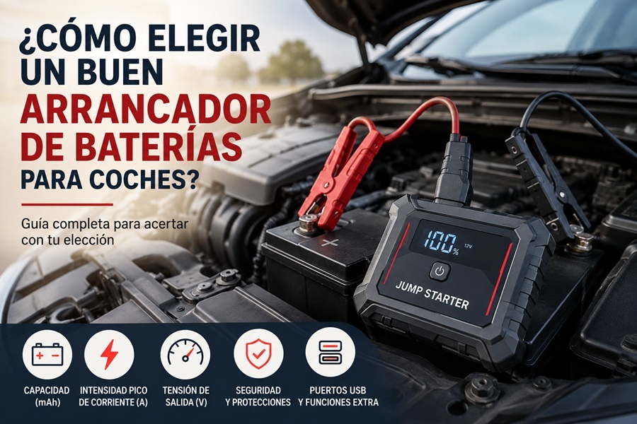 �C�mo elegir un buen arrancador de bater�as para coches?