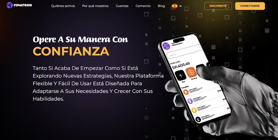 Resea de Fimatron.com: Plataforma de Trading Segura, Rpida y Verstil