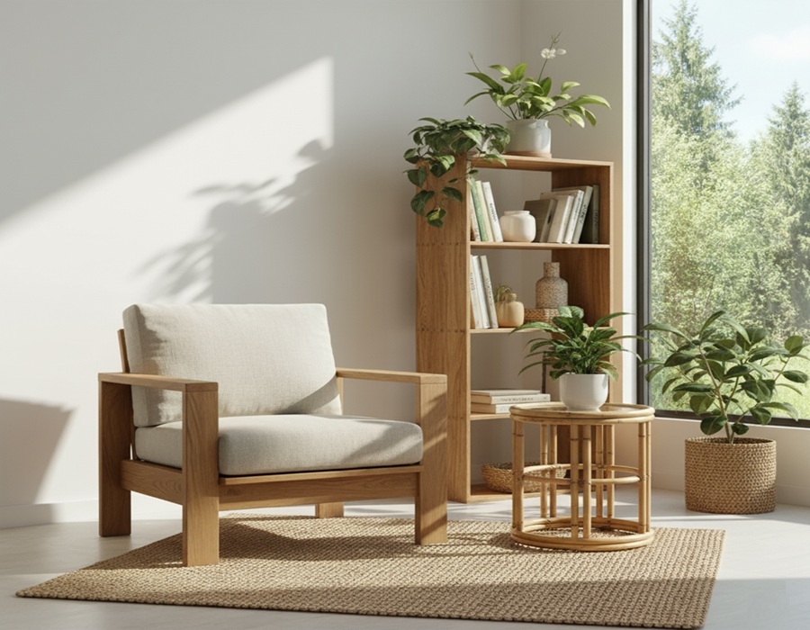 Muebles sostenibles: el valor de elegir materiales responsables