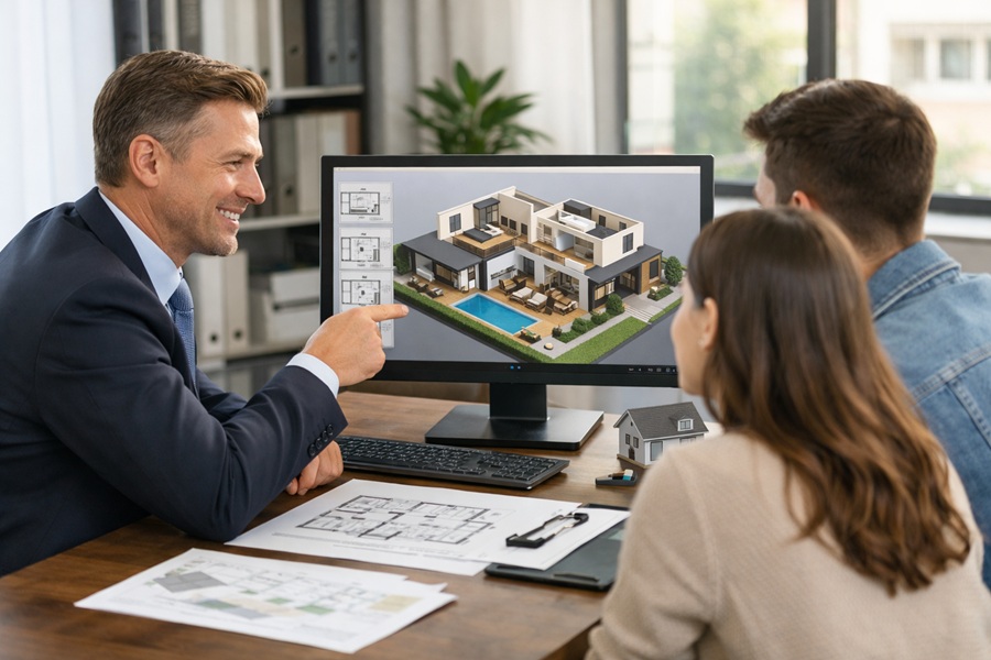 C�mo las im�genes 3D influyen en decisiones inmobiliarias