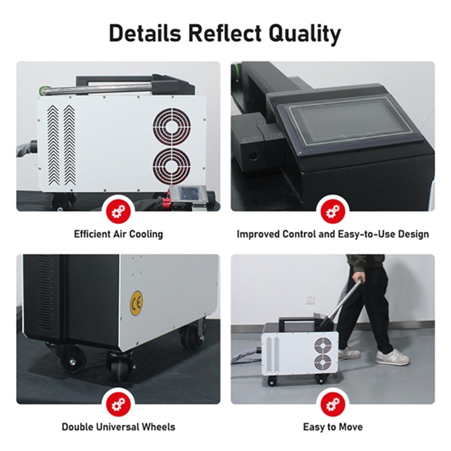 Details Reflect Quality of a Pulsed Laser Paint Removal Machine