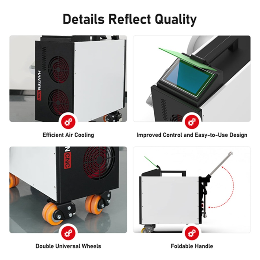 Details Reflect Quality of a Continuous Laser Paint Removal Machine