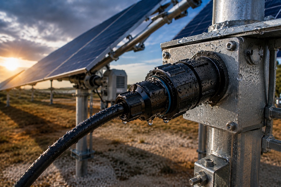 How to Assess Waterproof Connector Risk on Solar Trackers