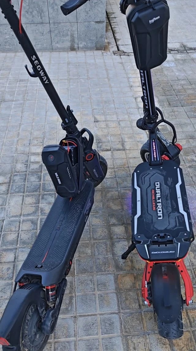 Prueba real con patinete Ninebot MAX G3 equipado con bater�a de 48 V y 15 Ah