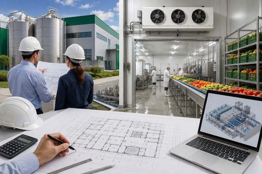 Metodolog�a y planificaci�n clave en el dise�o de plantas agroindustriales