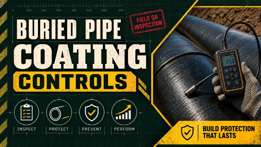The Buried-Pipe Coating Risks That Show Up After Delivery: A Field Handling Checklist