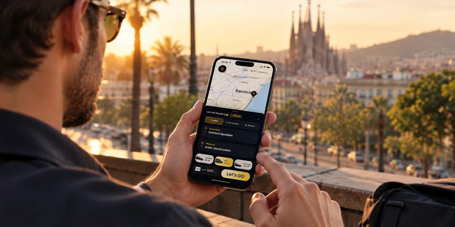 App catalana de traslados con conductor en Espa�a