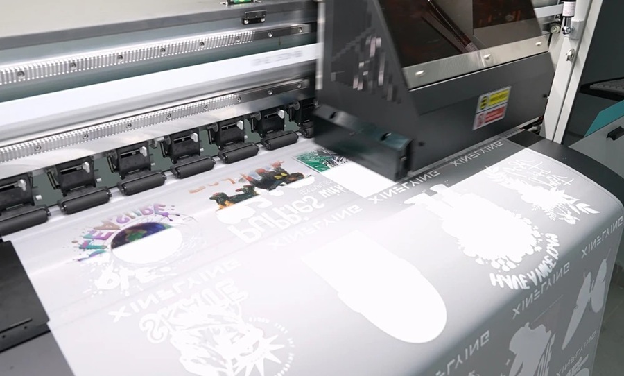 Impresi�n digital de gran formato en m�quina dtf