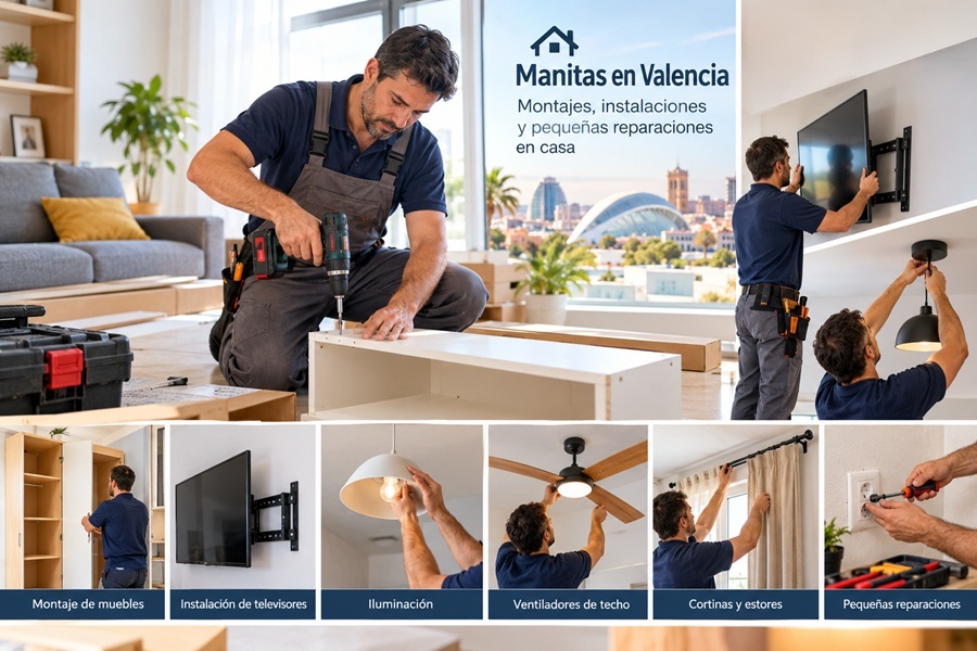 Manitas en Valencia: montajes y reparaciones del hogar