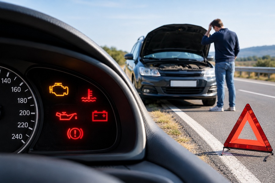 Qu� hacer ante una emergencia en la carretera: Razones para detener tu auto de inmediato