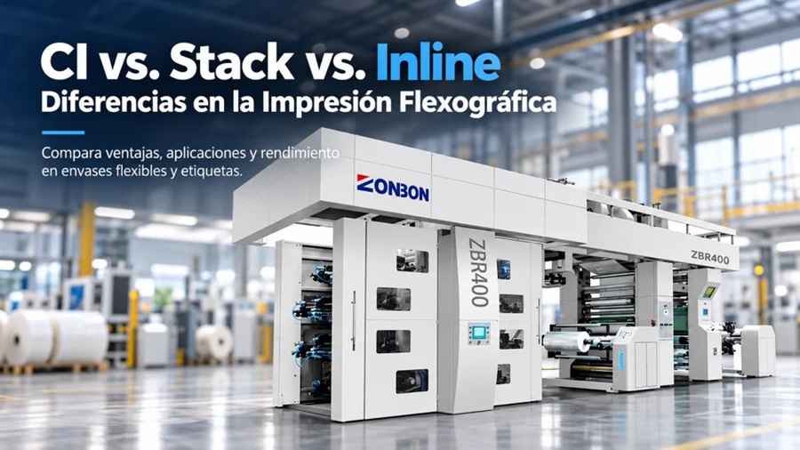 CI vs. Stack vs. Inline: Diferencias en la Impresi�n Flexogr�fica