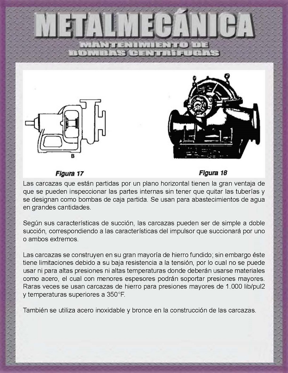 Mantenimiento de bombas centrífugas. Página 13