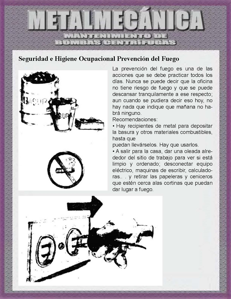Mantenimiento de bombas centrífugas. Página 48