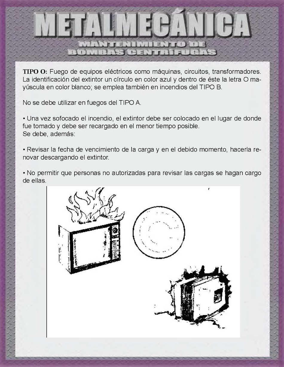 Mantenimiento de bombas centrífugas. Página 54