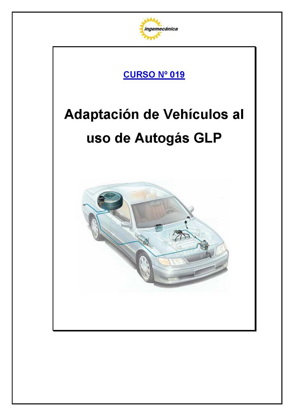 Curso para la Adaptación de Vehículos al uso de Autogás GLP. Página 1