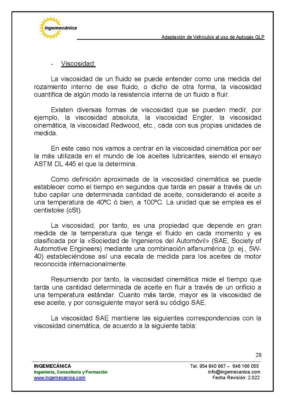 Adaptaci�n de veh�culos al uso de autog�s GLP. P�gina 24