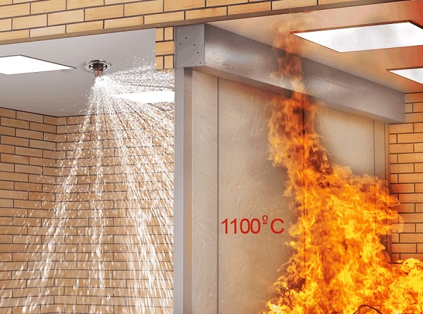 Barreras cortafuegos para evitar la propagaci�n de la llama