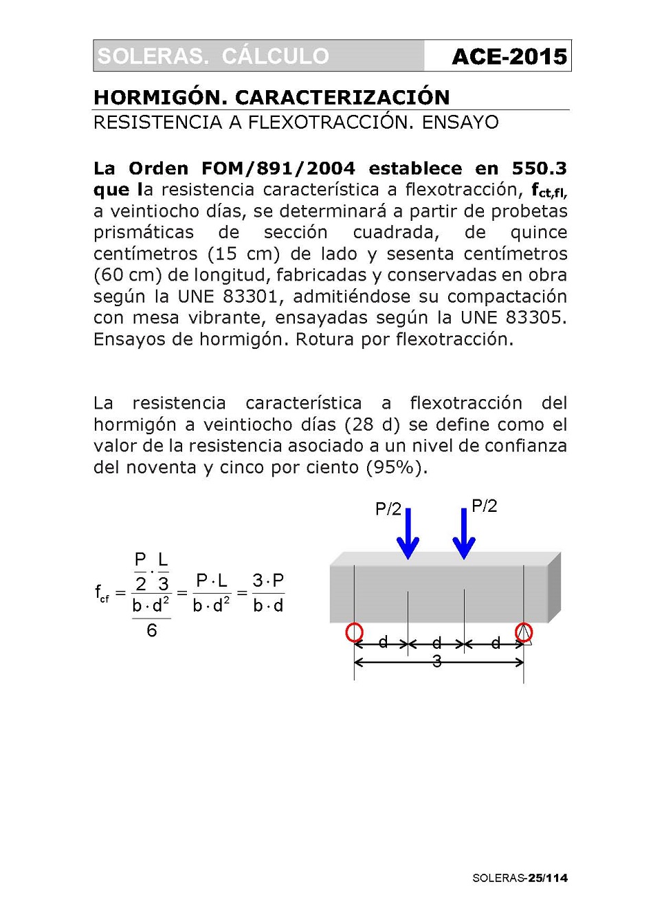 Cálculo de Soleras de Hormigón. Página 25