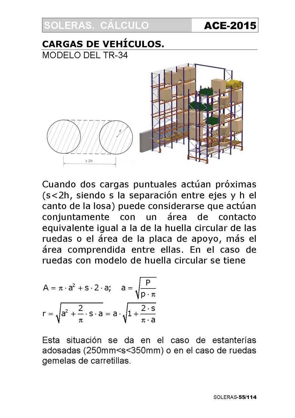Cálculo de Soleras de Hormigón. Página 55