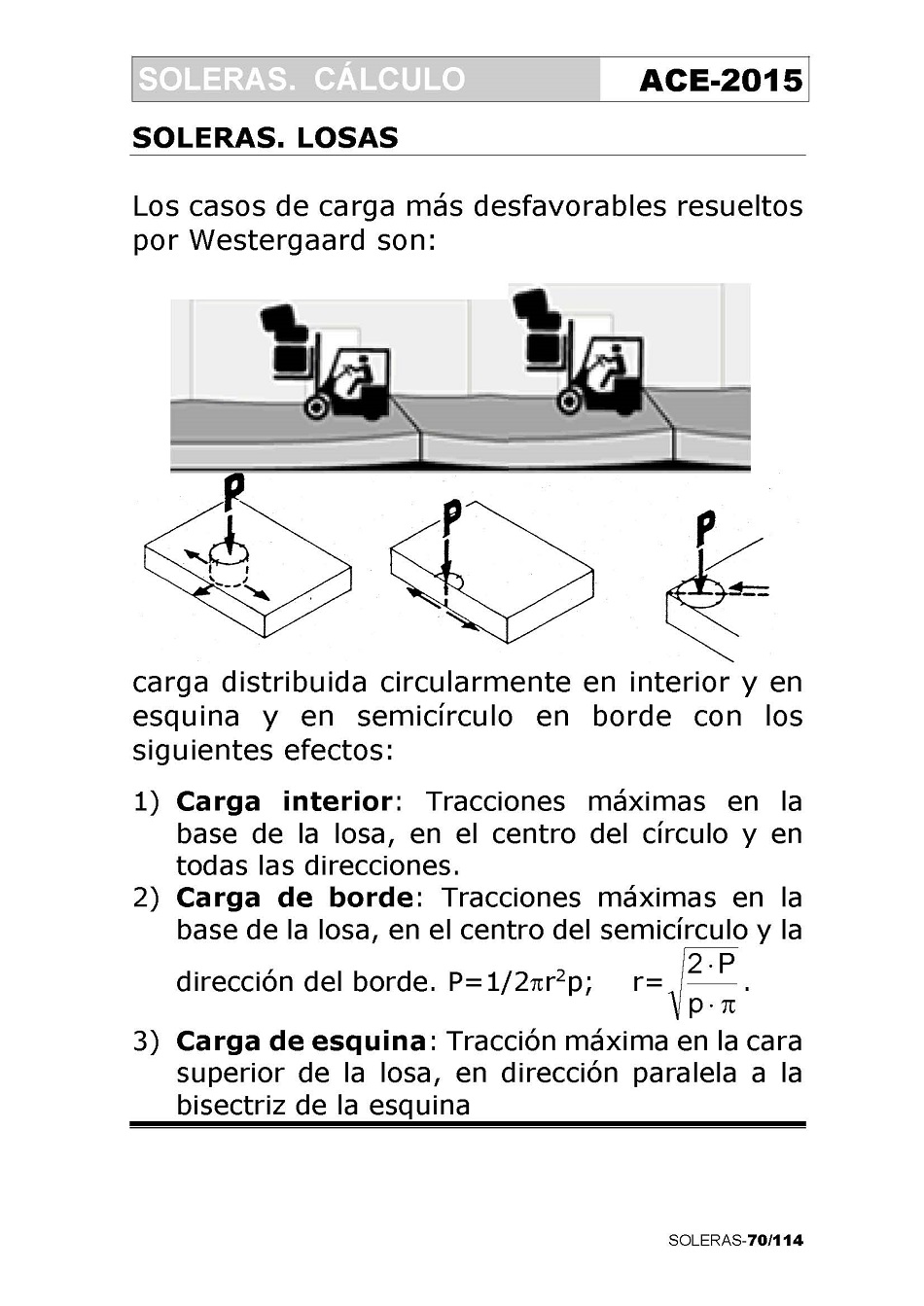 Cálculo de Soleras de Hormigón. Página 70