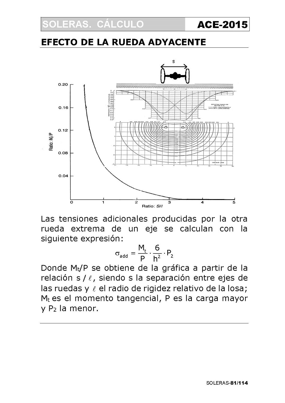Cálculo de Soleras de Hormigón. Página 81