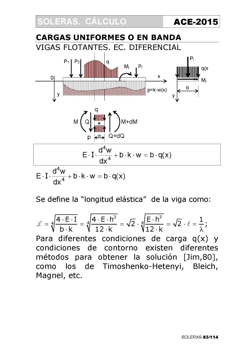 Cálculo de Soleras de Hormigón. Página 83