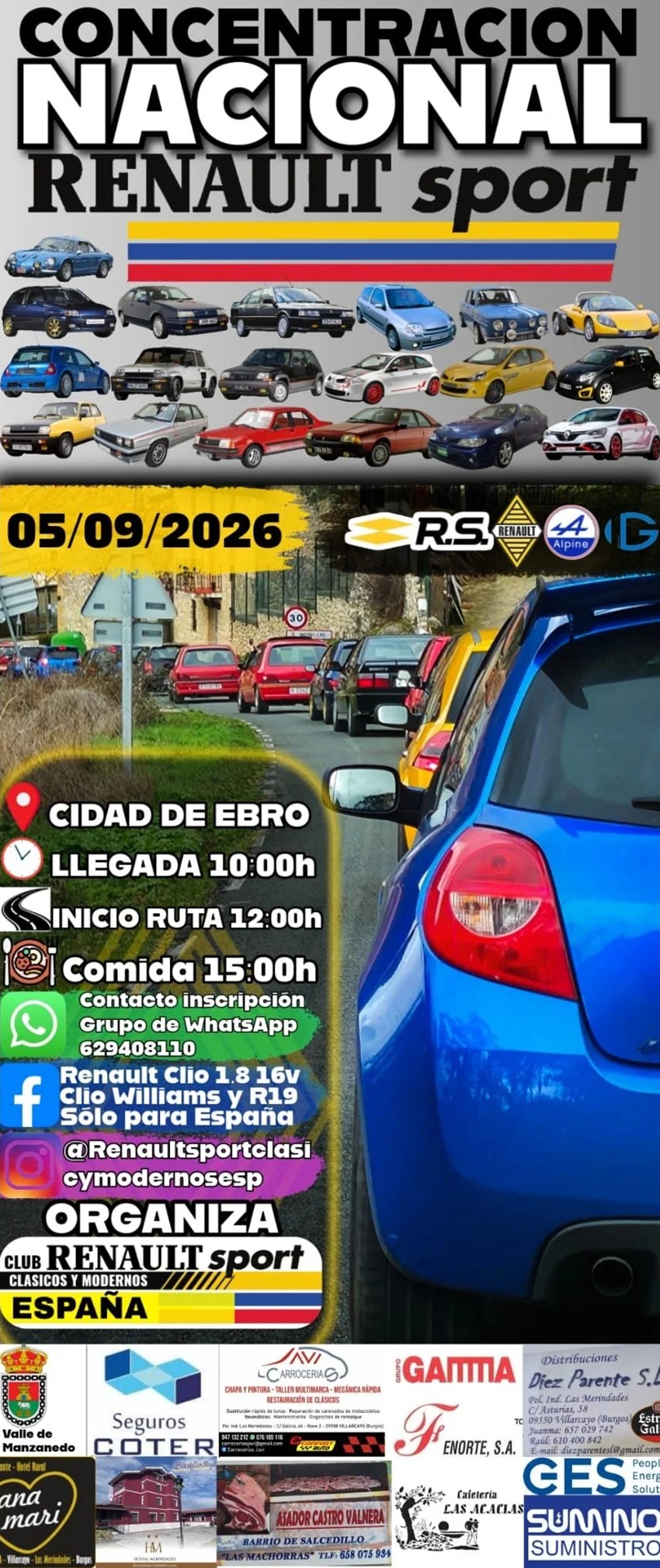 Cartel n� 023 de Eventos y Concentraciones de Veh�culos Cl�sicos