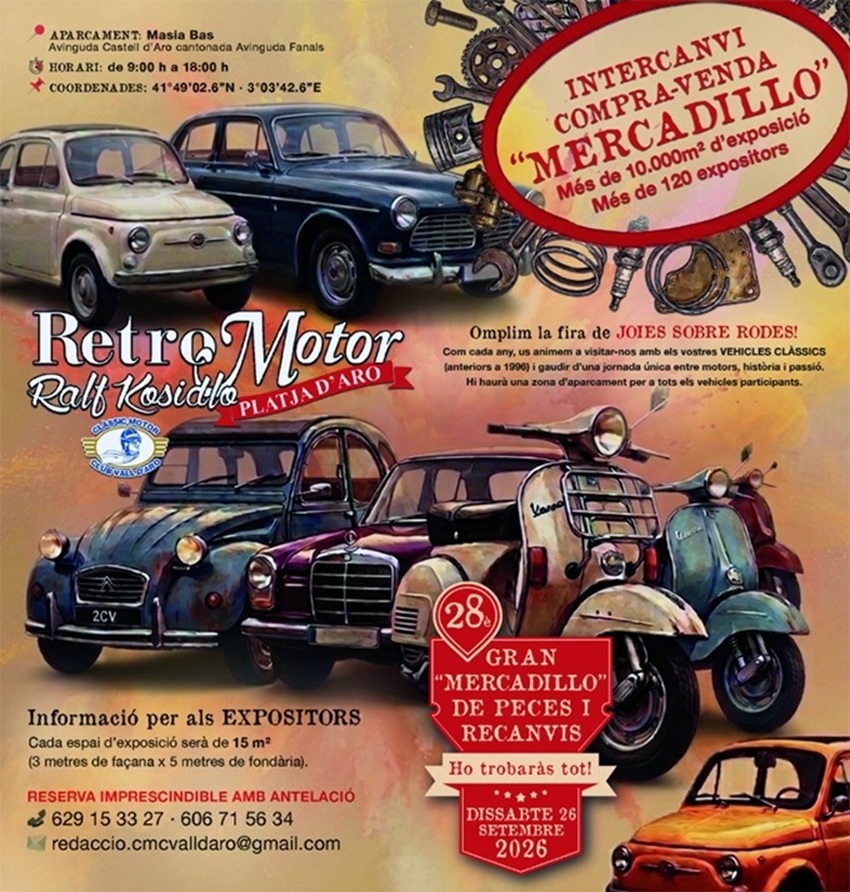 Cartel n� 026 de Eventos y Concentraciones de Veh�culos Cl�sicos