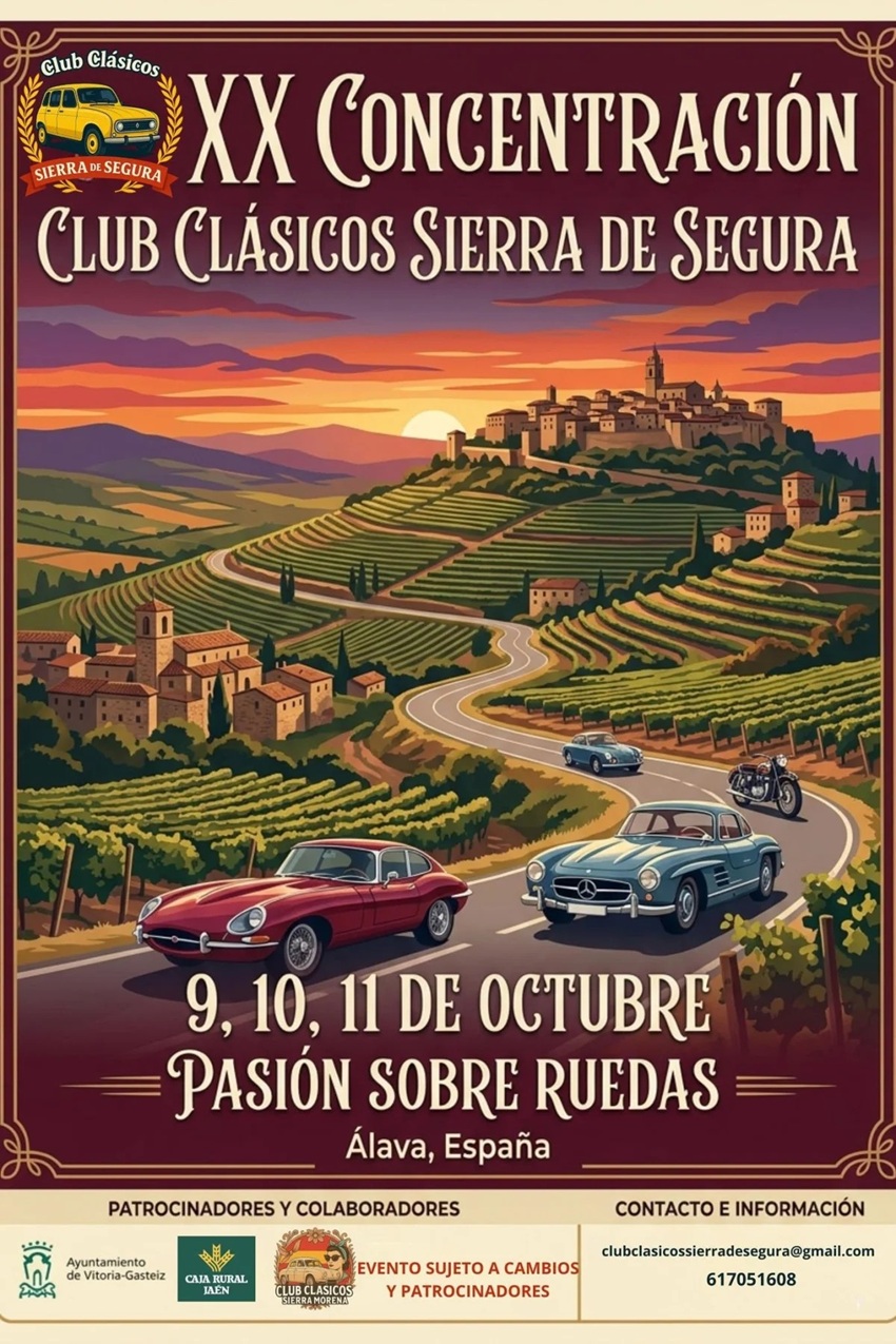 Cartel n� 028 de Eventos y Concentraciones de Veh�culos Cl�sicos