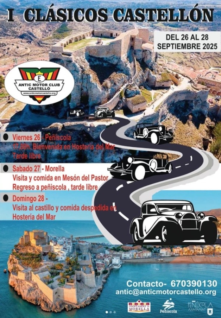 Cartel de Eventos y Concentraciones de Vehculos Clsicos