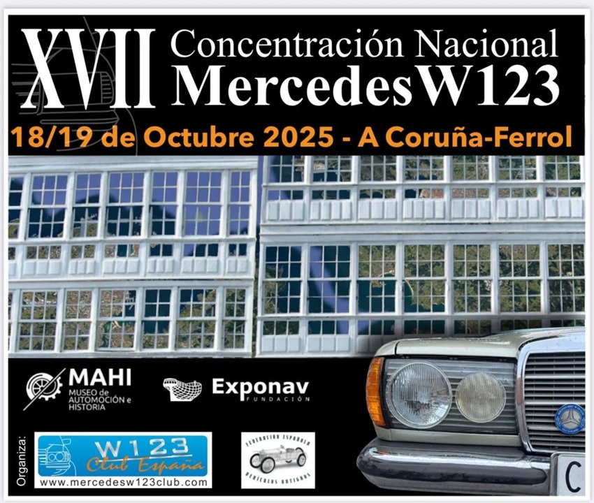 Cartel de Eventos y Concentraciones de Vehculos Clsicos