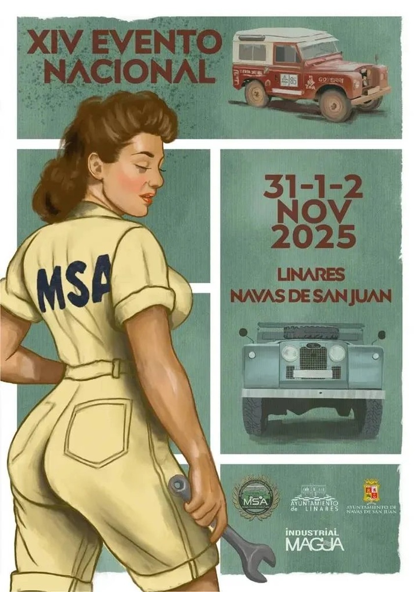 Cartel de Eventos y Concentraciones de Vehculos Clsicos