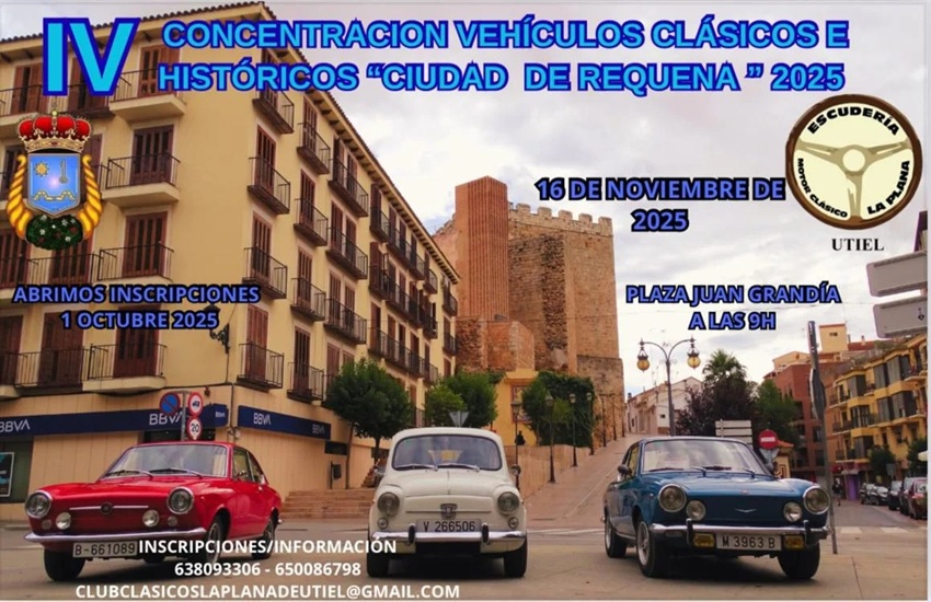 Cartel n 147 de Eventos y Concentraciones de Vehculos Clsicos