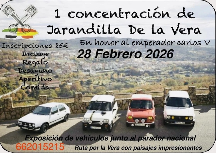 Cartel n� 155 de Eventos y Concentraciones de Veh�culos Cl�sicos